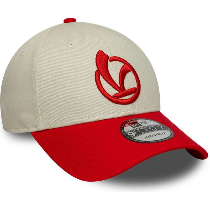 cepur-izliekta-sarkans-regulejams-9forty-contrast-visor-vespa-piaggio-no-new-era cepur-izliekta-sarkans-regulejams-9forty-contrast-visor-vespa-piaggio-no-new-era