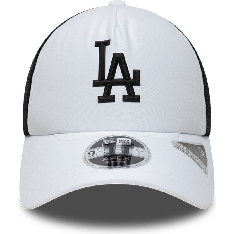cepur-izliekta-truckeris-balts-snapback-9forty-apex-sporty-no-los-angeles-dodgers-mlb-no-new-era