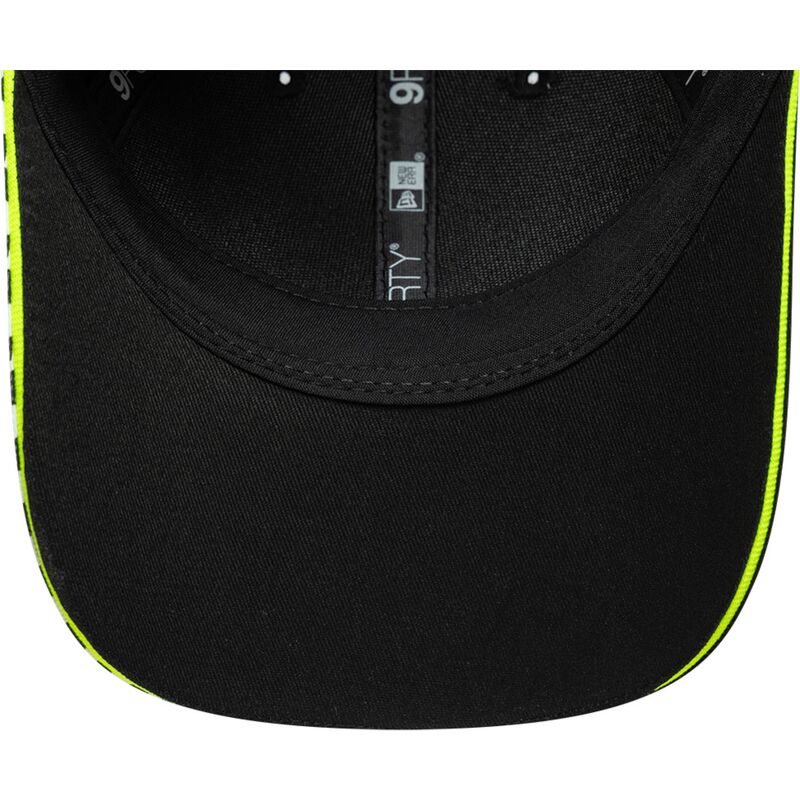 cepur-izliekta-melns-regulejams-9forty-m-crown-check-no-valentino-rossi-vr46-motogp-no-new-era