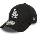 cepur-izliekta-melns-snapback-9forty-m-crown-no-los-angeles-dodgers-mlb-no-new-era