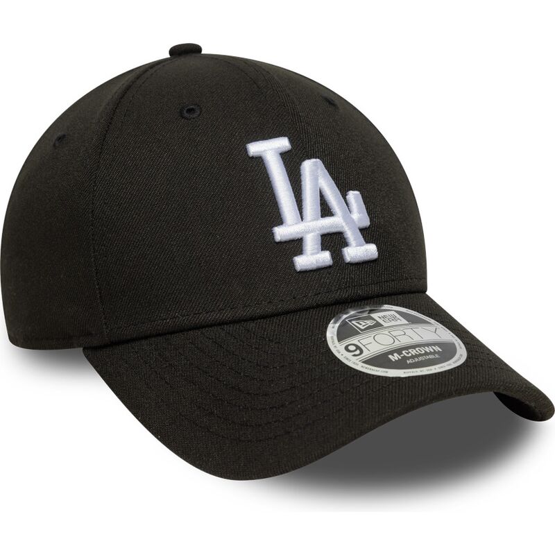 cepur-izliekta-melns-snapback-9forty-m-crown-no-los-angeles-dodgers-mlb-no-new-era