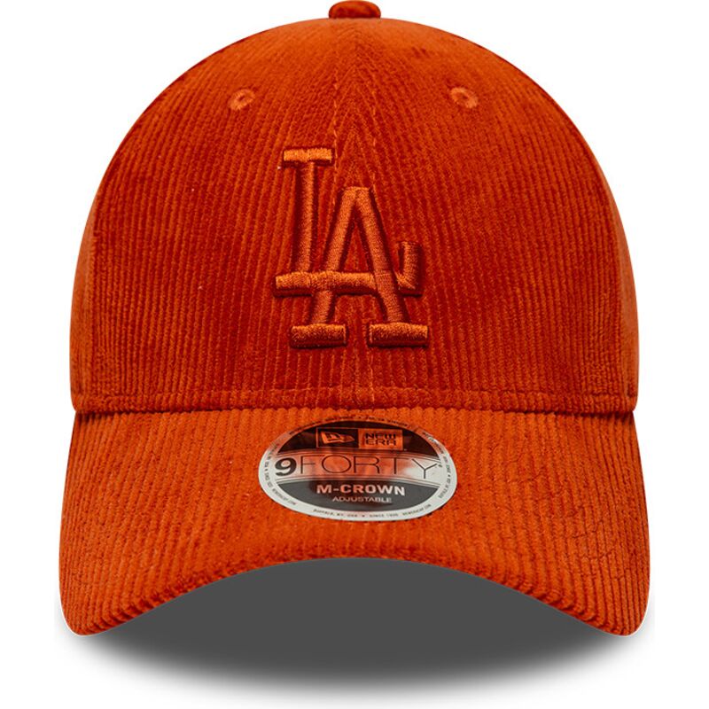 cepur-izliekta-oranzs-regulejams-9forty-m-crown-cord-no-los-angeles-dodgers-mlb-no-new-era