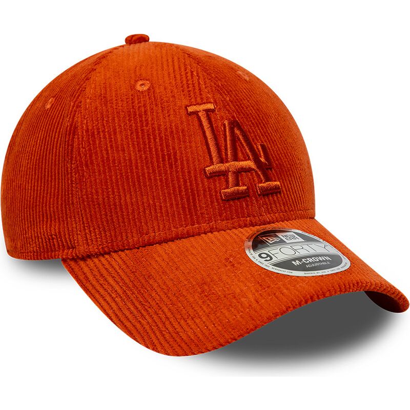 cepur-izliekta-oranzs-regulejams-9forty-m-crown-cord-no-los-angeles-dodgers-mlb-no-new-era