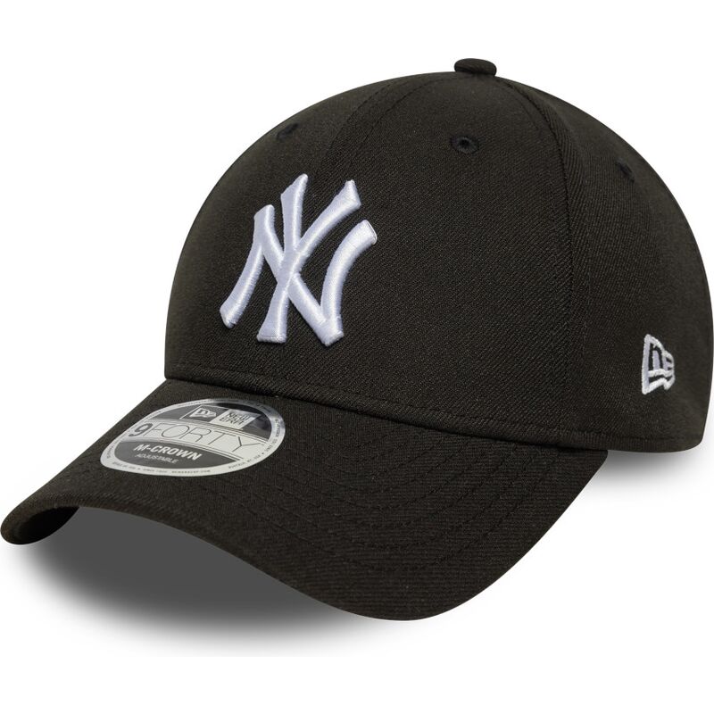 cepur-izliekta-melns-snapback-9forty-m-crown-no-new-york-yankees-mlb-no-new-era
