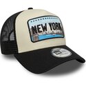 cepur-izliekta-truckeris-melns-snapback-a-frame-license-plate-no-new-york-no-new-era