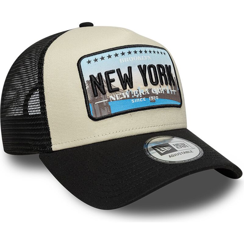 cepur-izliekta-truckeris-melns-snapback-a-frame-license-plate-no-new-york-no-new-era