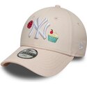 cepur-izliekta-roza-regulejams-berniem-9forty-food-icon-cupcake-no-new-york-yankees-mlb-no-new-era