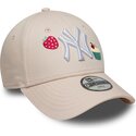 cepur-izliekta-roza-regulejams-berniem-9forty-food-icon-cupcake-no-new-york-yankees-mlb-no-new-era