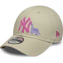cepur-izliekta-bess-regulejams-berniem-rosa-9forty-dino-icon-no-new-york-yankees-mlb-no-new-era