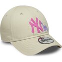 cepur-izliekta-bess-regulejams-berniem-rosa-9forty-dino-icon-no-new-york-yankees-mlb-no-new-era