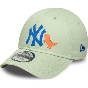 Cepur izliekta zaļš regulējams bērniem 9FORTY Dino Icon no New York Yankees MLB no New Era