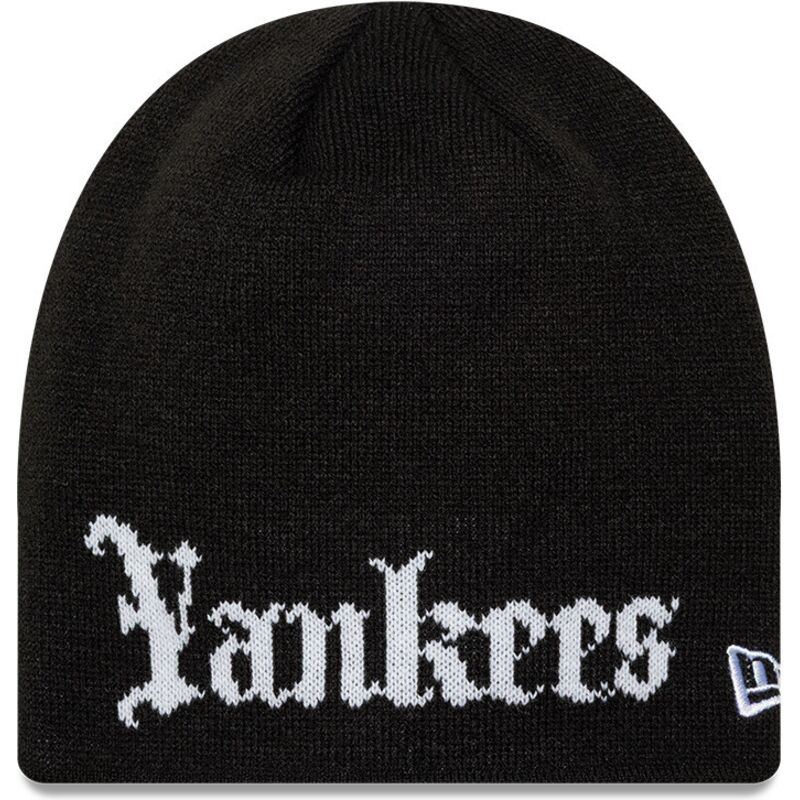 cepur-melns-knit-skully-wordmark-no-new-york-yankees-mlb-no-new-era