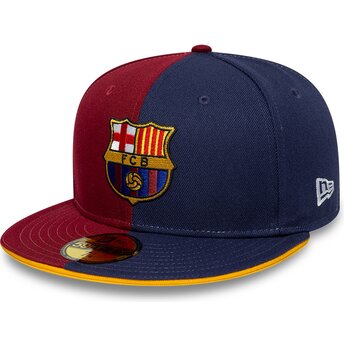 Cepur plakana daudzkrāsains piegulošs 59FIFTY 9FIFTY Poly no FC Barcelona LALIGA no New Era