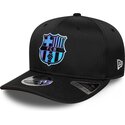cepur-izliekta-melns-snapback-multicolor-9seventy-stretch-snap-tpu-no-fc-barcelona-laliga-no-new-era