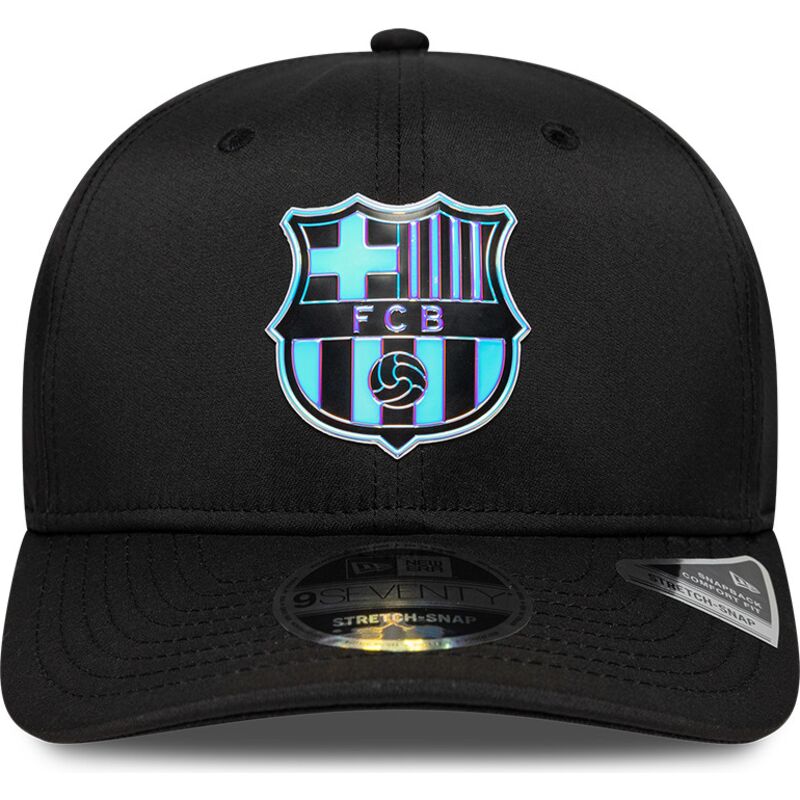 cepur-izliekta-melns-snapback-multicolor-9seventy-stretch-snap-tpu-no-fc-barcelona-laliga-no-new-era