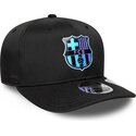cepur-izliekta-melns-snapback-multicolor-9seventy-stretch-snap-tpu-no-fc-barcelona-laliga-no-new-era