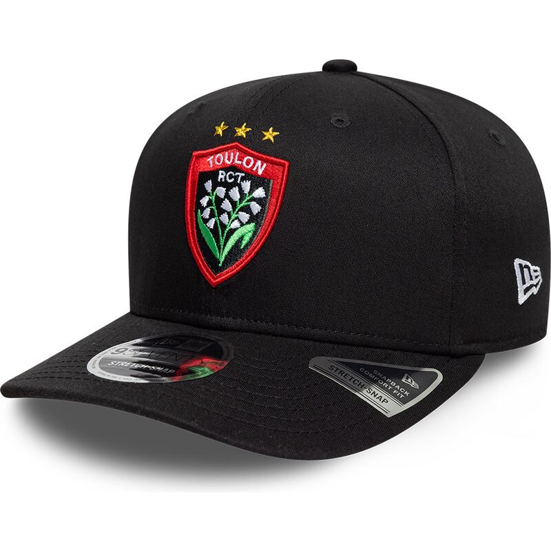cepur-izliekta-melns-snapback-9seventy-stretch-snap-lily-no-rugby-club-toulonnais-french-rugby-federation-ffr-no-new-era