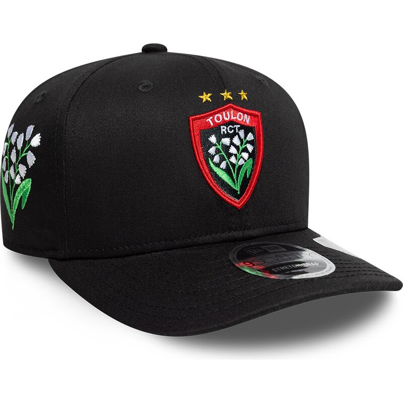 cepur-izliekta-melns-snapback-9seventy-stretch-snap-lily-no-rugby-club-toulonnais-french-rugby-federation-ffr-no-new-era