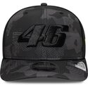 cepur-izliekta-truckeris-maskesanas-snapback-9seventy-stretch-snap-no-valentino-rossi-vr46-motogp-no-new-era