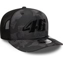 cepur-izliekta-truckeris-maskesanas-snapback-9seventy-stretch-snap-no-valentino-rossi-vr46-motogp-no-new-era