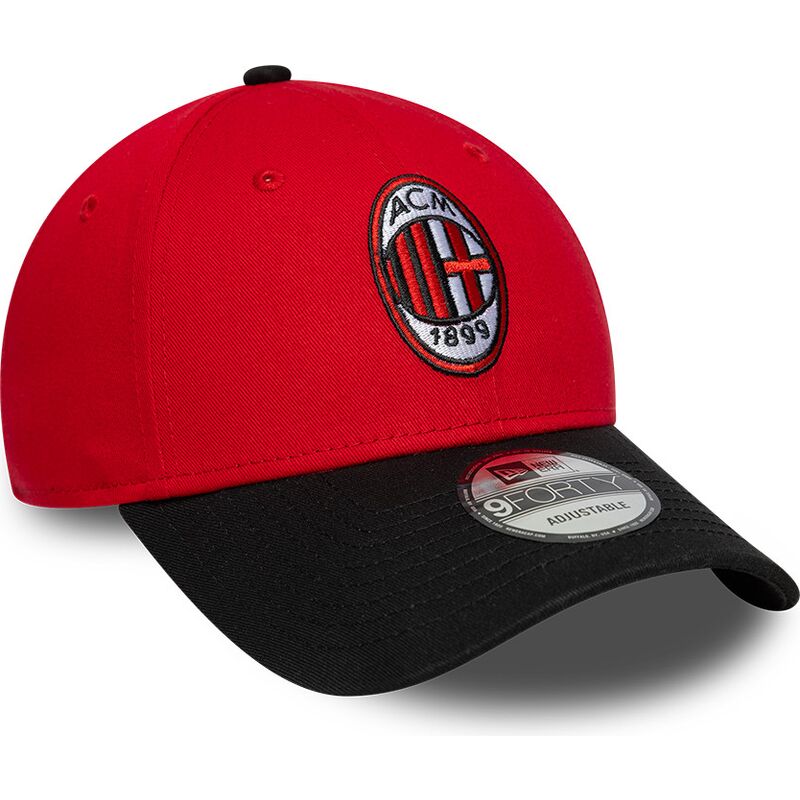 cepur-izliekta-sarkans-regulejams-9forty-contrast-no-ac-milan-serie-a-no-new-era