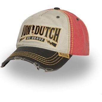 Cepur izliekta daudzkrāsains regulējams RETRO08 no Von Dutch