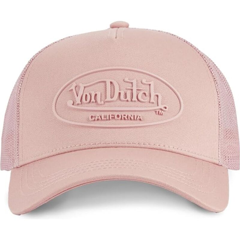 cepur-izliekta-truckeris-roza-snapback-log10-no-von-dutch