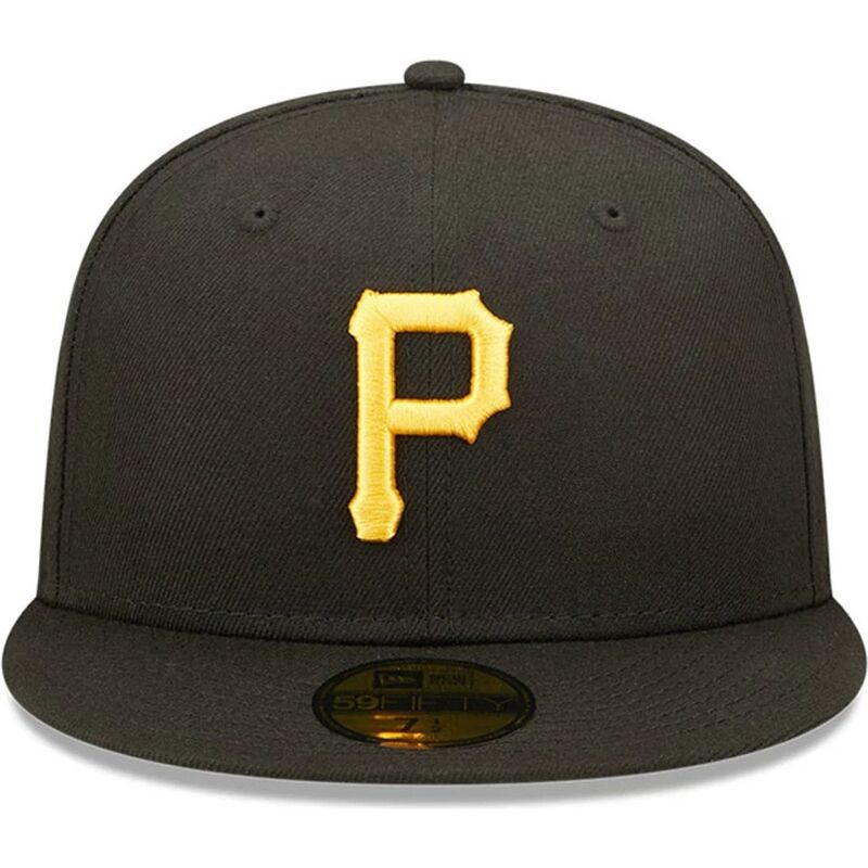 cepur-plakana-melns-pieguloss-59fifty-ac-perf-no-pittsburgh-pirates-mlb-no-new-era