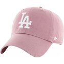 cepur-izliekta-roza-regulejams-clean-up-mauve-no-los-angeles-dodgers-mlb-no-47-brand