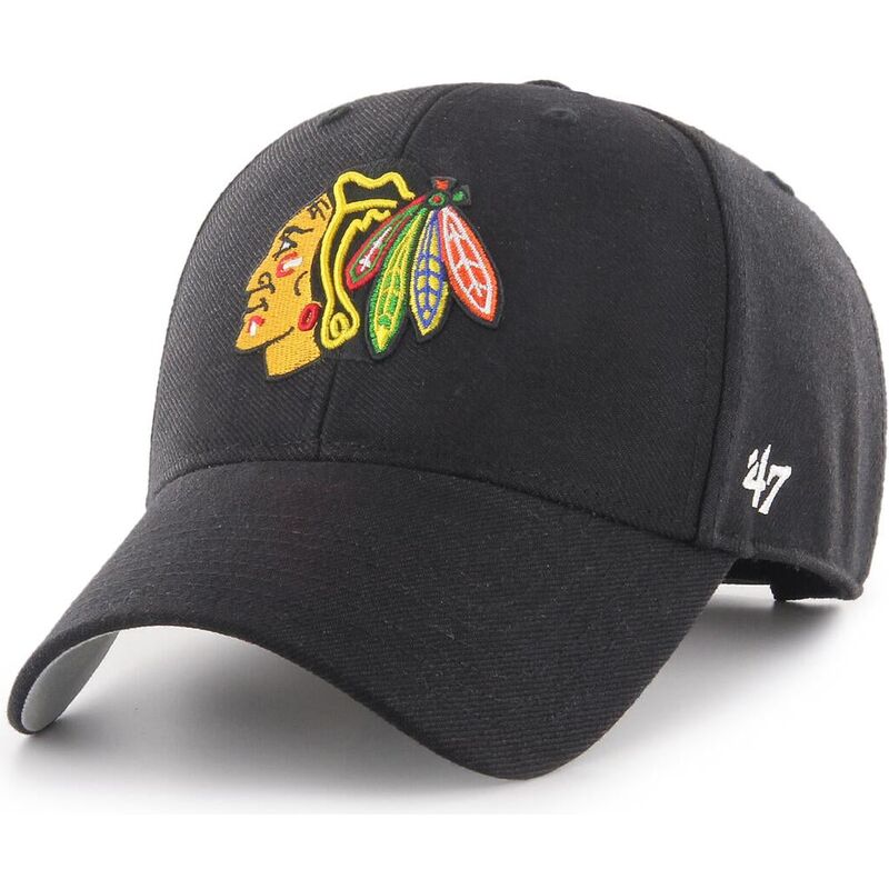 cepur-izliekta-melns-regulejams-mvp-no-chicago-blackhawks-nhl-no-47-brand