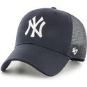 cepur-izliekta-truckeris-tumsi-zils-snapback-mvp-branson-no-new-york-yankees-mlb-no-47-brand