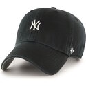 cepur-izliekta-melns-regulejams-clean-up-base-runner-mini-no-new-york-yankees-mlb-no-47-brand