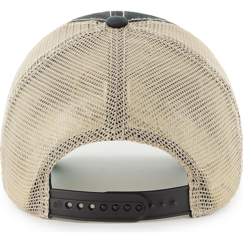cepur-izliekta-truckeris-melns-snapback-clean-up-trawler-no-new-york-yankees-mlb-no-47-brand