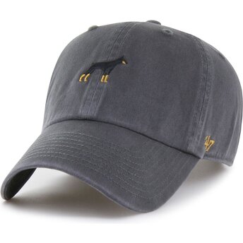 Cepur izliekta pelēks regulējams Clean Up Base Runner Icon Dog no 47 Brand