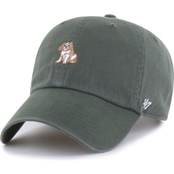 Cepur izliekta zaļš regulējams Clean Up Base Runner Icon Dog no 47 Brand