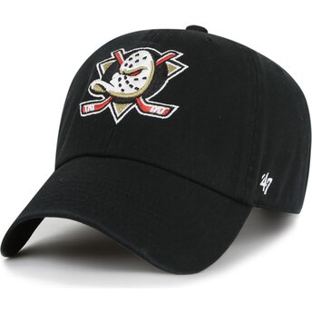 Cepur izliekta melns regulējams Clean Up no Anaheim Ducks NHL no 47 Brand