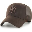 cepur-izliekta-truckeris-bruns-snapback-mvp-branson-no-new-york-yankees-mlb-no-47-brand