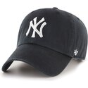 cepur-izliekta-melns-regulejams-no-new-york-yankees-mlb-no-47-brand