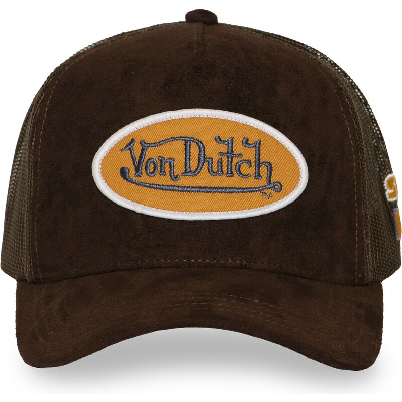 cepur-izliekta-truckeris-bruns-snapback-fur14-no-von-dutch