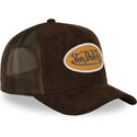 cepur-izliekta-truckeris-bruns-snapback-fur14-no-von-dutch