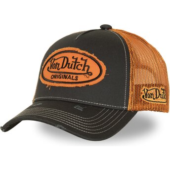 Cepur izliekta truckeris melns snapback URB05 no Von Dutch