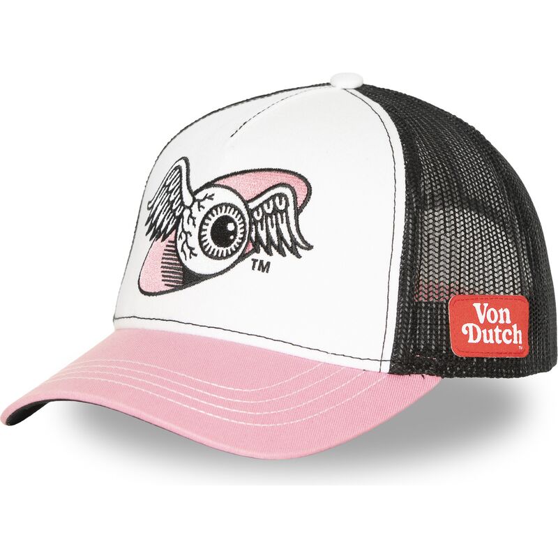 cepur-izliekta-truckeris-roza-snapback-oeil-no-von-dutch