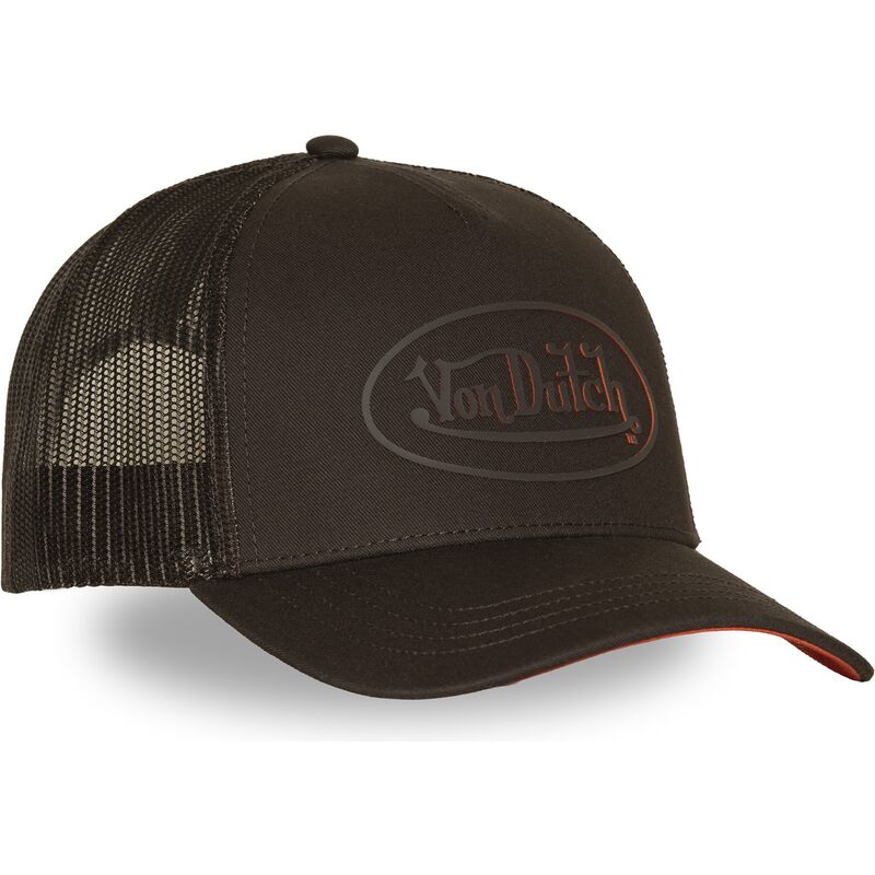 cepur-izliekta-truckeris-bruns-snapback-log24-no-von-dutch