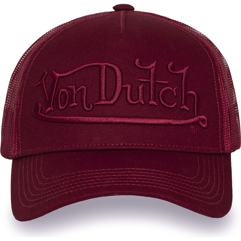 cepur-izliekta-truckeris-sarkans-snapback-emb07-no-von-dutch