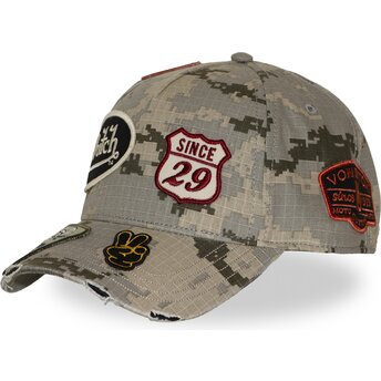 Cepur izliekta maskēšanas snapback KAMO03 no Von Dutch