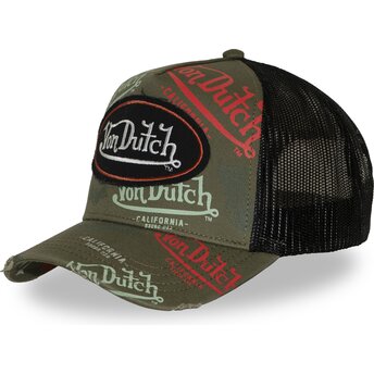 Cepur izliekta truckeris zaļš snapback CAFE12 no Von Dutch