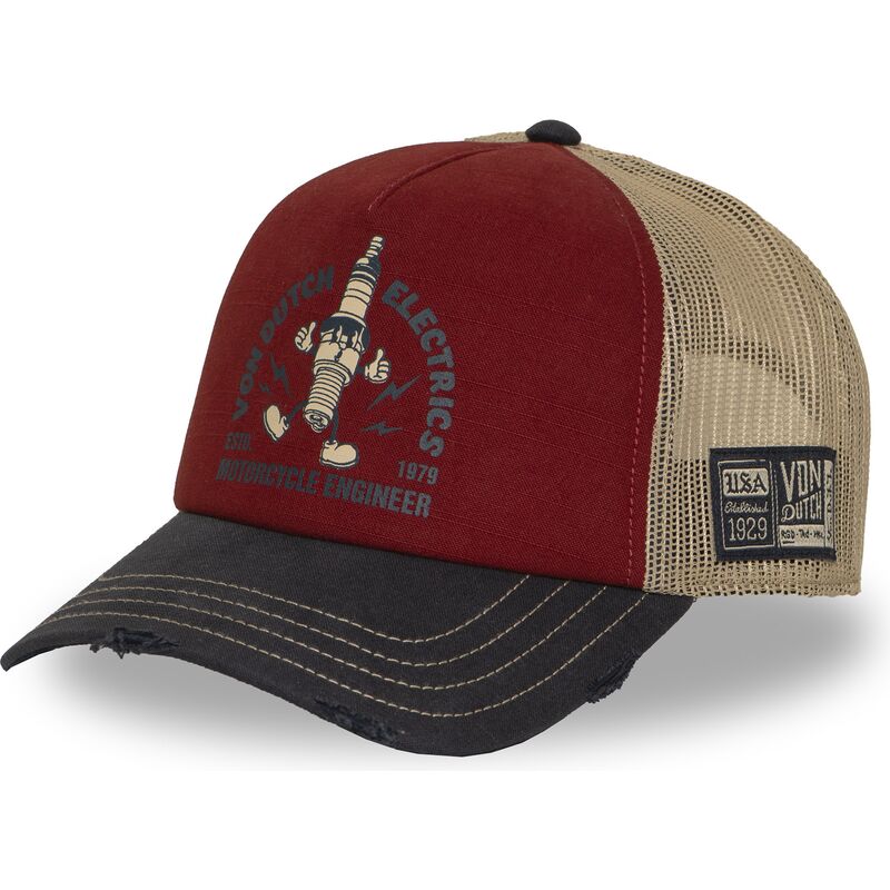 cepur-izliekta-truckeris-daudzkrasains-snapback-crew36-no-von-dutch
