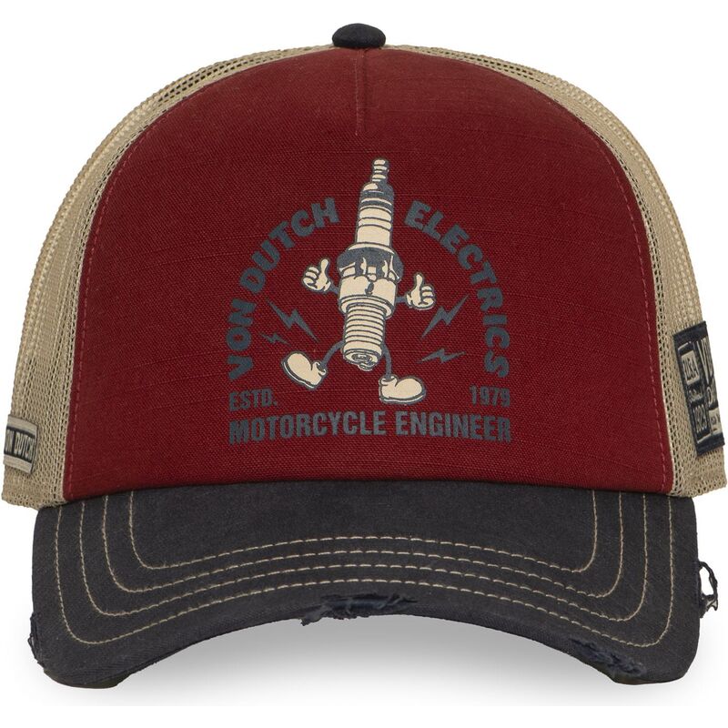cepur-izliekta-truckeris-daudzkrasains-snapback-crew36-no-von-dutch