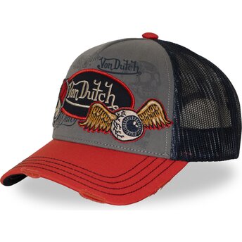 Cepur izliekta truckeris daudzkrāsains snapback PATCHES18 no Von Dutch