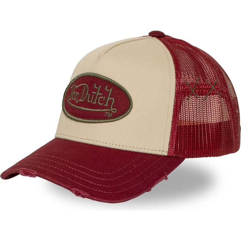 cepur-izliekta-truckeris-sarkans-snapback-used-16-no-von-dutch
